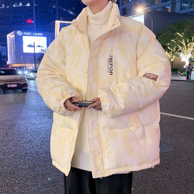 2025冬季新款立领羽绒棉衣ins洋气面包服爆款潮流棉服加厚棉袄男