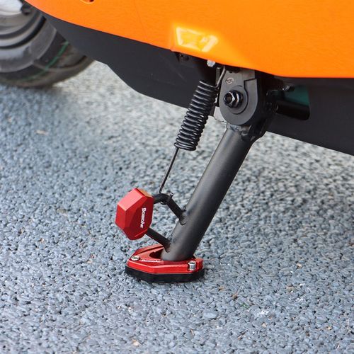 适用极核AE5ipro边撑底座加高防滑AE5i电动车侧踢边撑垫改装配件