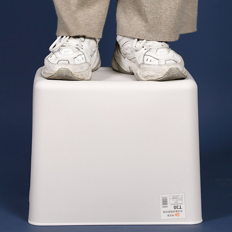 收纳盒塑料无盖加高衣柜置物盒厨房用具杂物分类家庭桌面整理纯色