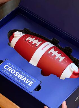 保温杯子男生男士新款创意壶运动橄榄球水杯大容量2024款生日礼物