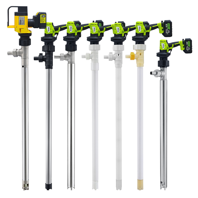 匠岛田手持锂电池抽油泵充电式耐腐蚀耐酸碱抽液泵无刷柴油抽油泵