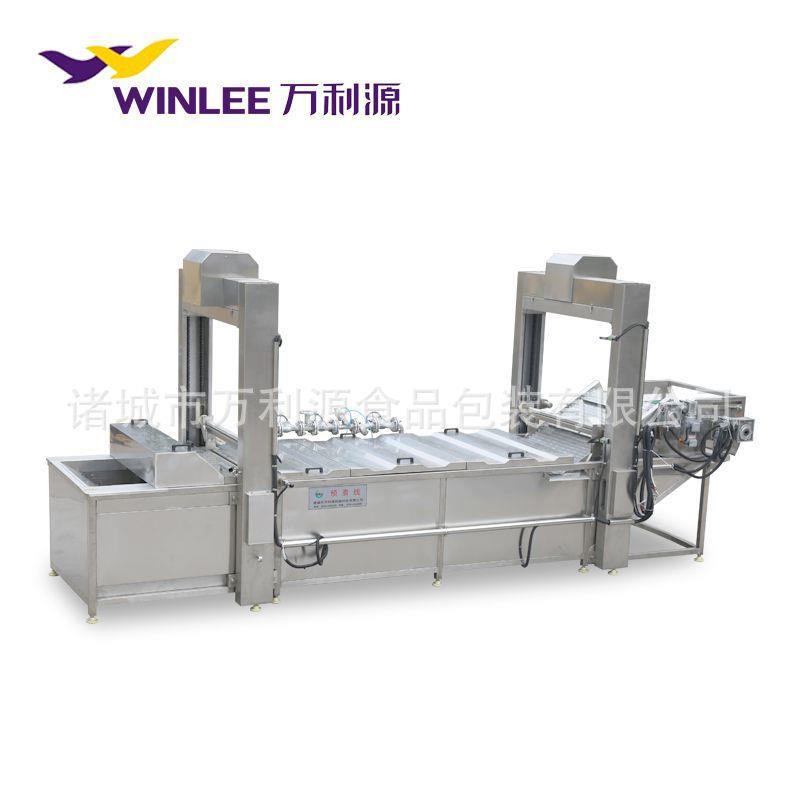 造不锈钢蒸煮设备全自动食品预煮设备鱼丸蒸煮定型机