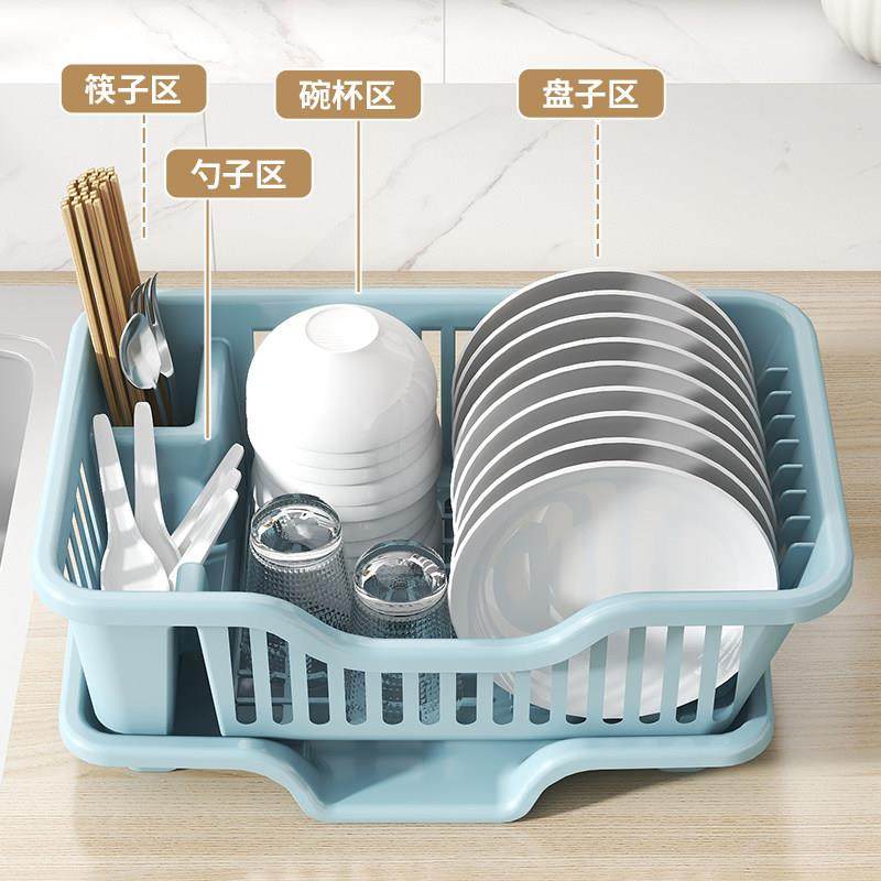 沥水碗盘架碗碟收纳层架水槽置物架餐具家用厨房台面碗筷滤水收纳,厨房/烹饪用具,碗架,淘宝优惠券,粉丝福利购,淘宝优惠卷