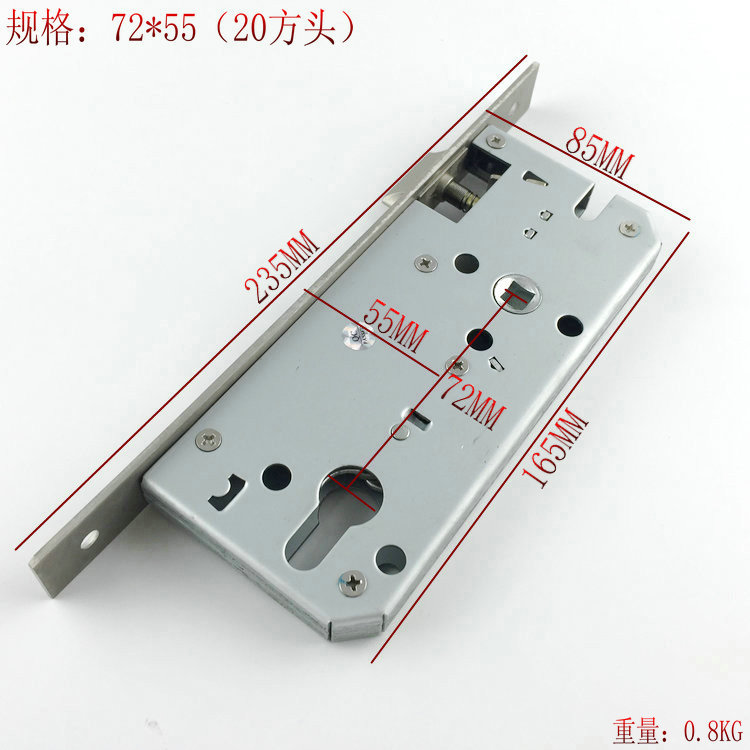 7255/7250/7260/7265锁体大门锁体防火门锁体分体锁体木门锁体