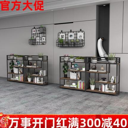 办公室屏风隔断置物架现代简约餐厅围栏绿植花架卡座矮隔断墙铁艺