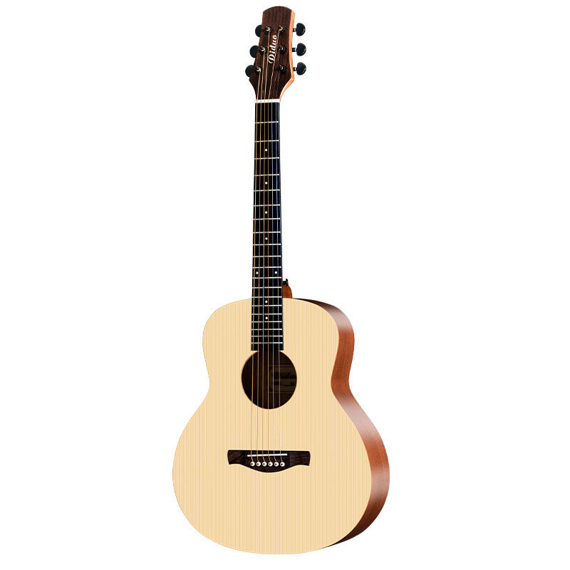 民谣初学者单板36寸吉他面单尼龙弦古典吉他39寸男学生女生OM圆桶