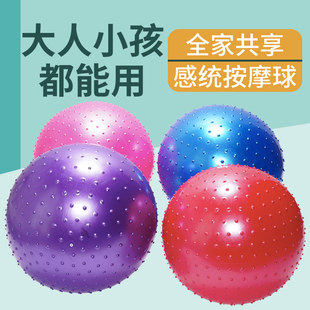 感统触觉颗粒大笼球幼儿园儿童平衡瑜伽按摩球婴儿康复训练大龙球