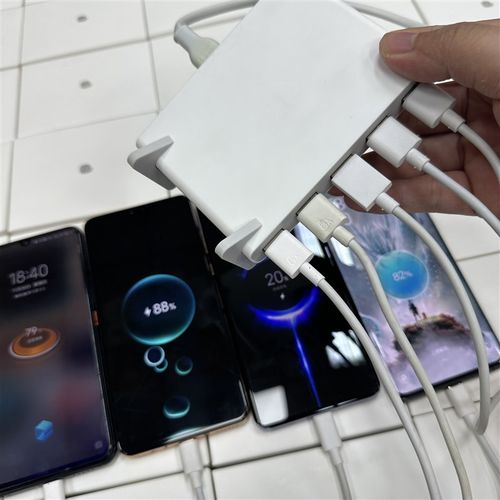 白白捡漏  青米5USB口65W充电器套装QC2.0快充协议多设备同时充电
