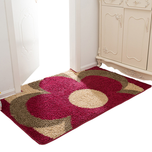 地毯门垫进门门口地垫毛垫子绒面茶几垫 可手洗毛毯客厅长毛中式