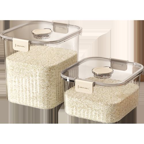 整体橱柜米桶透明20斤米桶米缸米柜面柜厨房米面防虫防潮密封家用