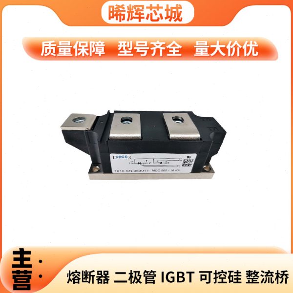 MCC500-16iO1     MCC312-22IO1德国双向可控硅 晶闸管 量大从优