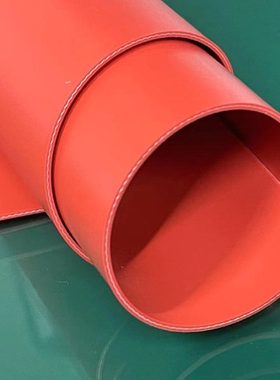 FPC快压机用红硅胶片 传压机红色硅胶垫 层压红色硅橡胶垫 绿硅胶