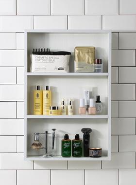 展厅样板间卫生间镜柜软装饰品小摆件洗面奶梳子化妆品面膜剃须刀