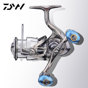 双摇臂防海水泰伊克斯微物浅线杯路亚微物滑漂远投纺车轮