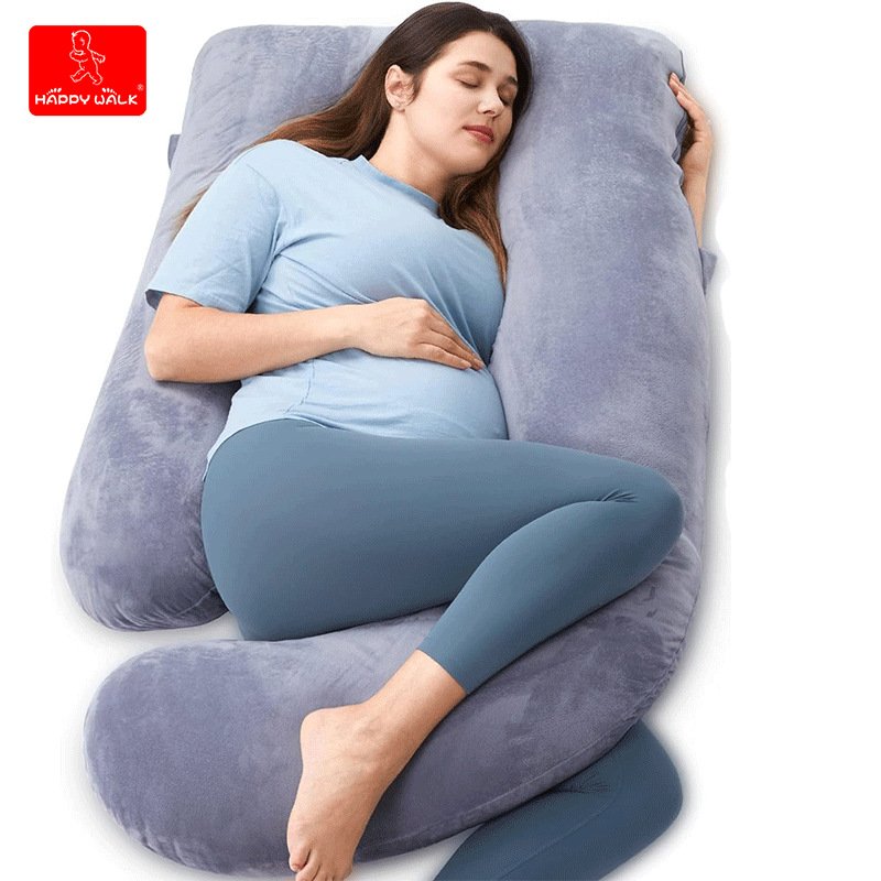 孕妇枕头护腰侧睡枕睡觉侧卧枕抱枕孕期专用多功能U型枕 靠枕