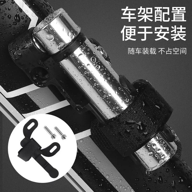 便携式打气筒便携打气筒高压打气筒山地自行车篮球便携美法嘴通用