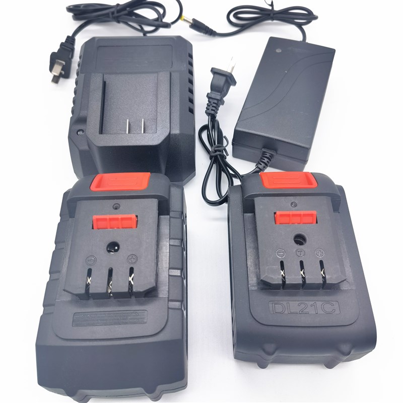 迪克48V528V268TV锂电池电动扳手电锤角磨机洗车机鼓风机座充电器