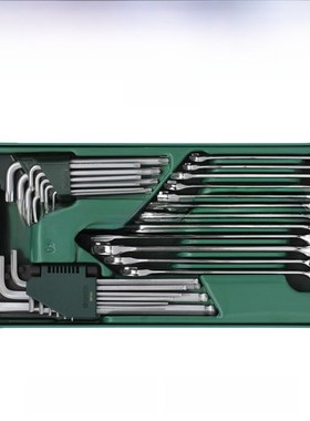 Sata Shida Tools工具支架套件(23个)两用六角扳手09906