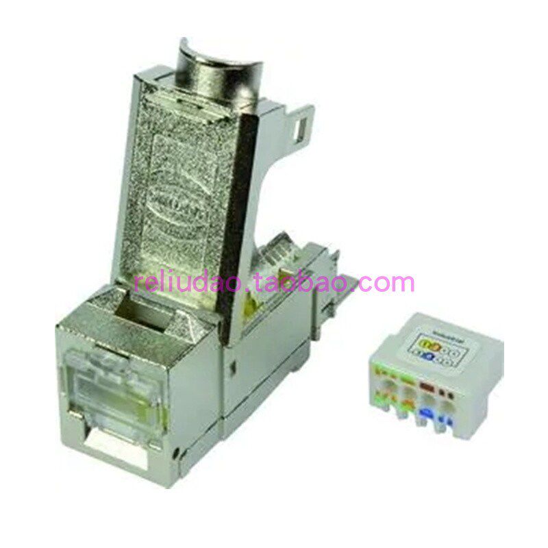 HARTING连接器09455451564网络接头RJI Keystone Cat6 8P IDC原装