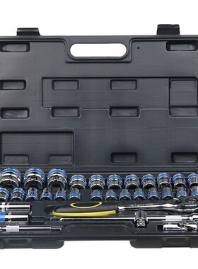 32PC台湾/国产套筒扳手工具套装汽车摩托车维修工具箱组合092001