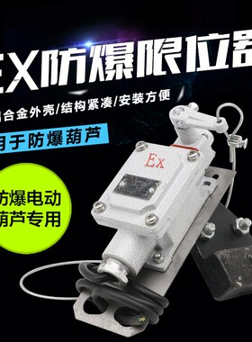电动葫芦LX5型防爆行程开关防冲顶限位器三级四级防爆重锤限位器