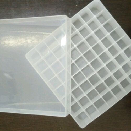 64格塑料冻存盒低温冰箱冷冻盒4ml样品瓶色谱进样瓶储存盒