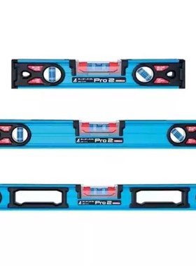 日本亲和企鹅高精度水平尺600mm装修水平仪不带磁把手铝制73333