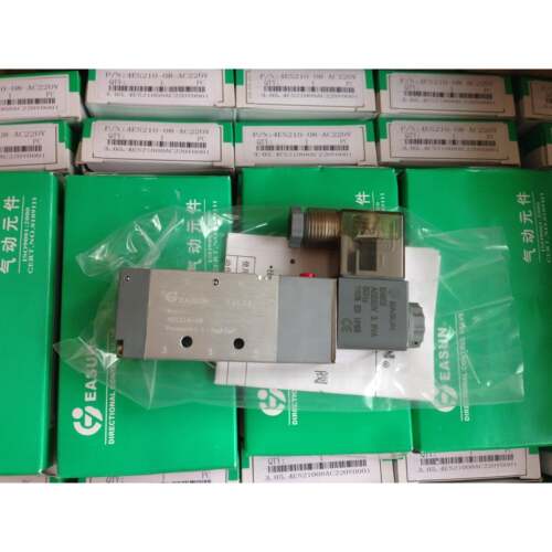 4ES210-08 AC220V DC24V EASUN 浙江亿日气动电磁阀 4ES310-10