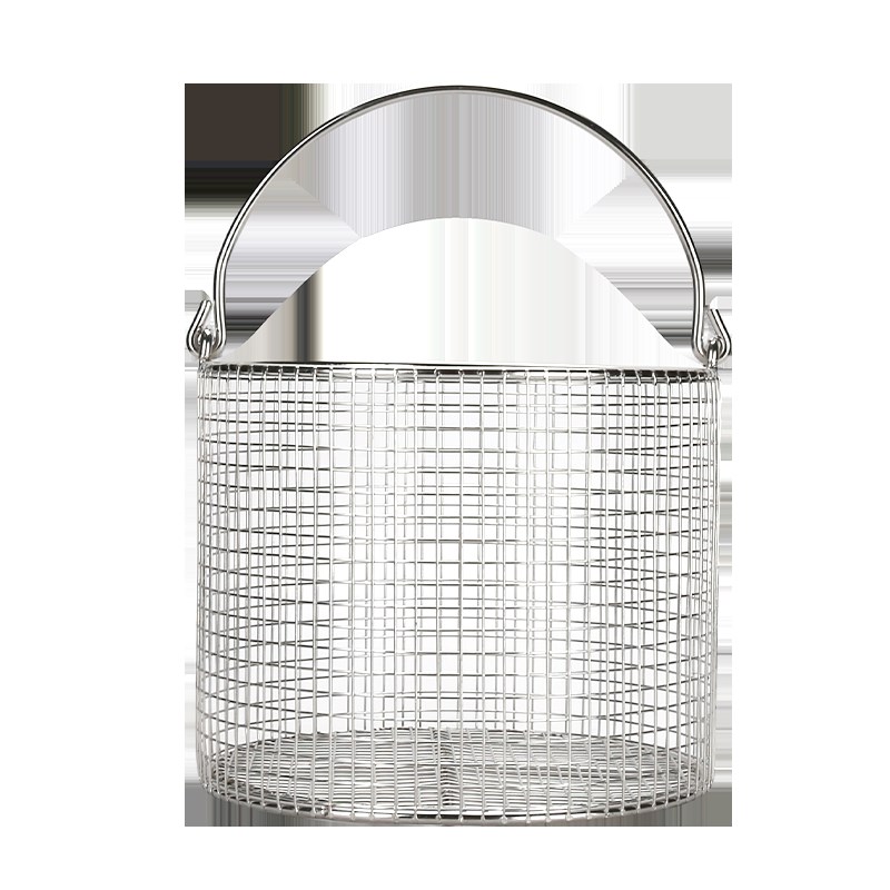 包邮 304不锈钢消毒篓实验室耐高温试管提篮子圆形玻璃耗材清洗筐