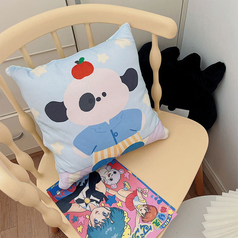 可爱抱枕被子两用二合一空调毯子沙发靠垫靠背办公室女生午睡礼物,居家布艺,抱枕被,淘宝优惠券,粉丝福利购,淘宝优惠卷