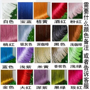 玄关垂帘门口遮挡挂式客厅纱帘门珠帘浴室窗户加粗线帘寝室卫生间