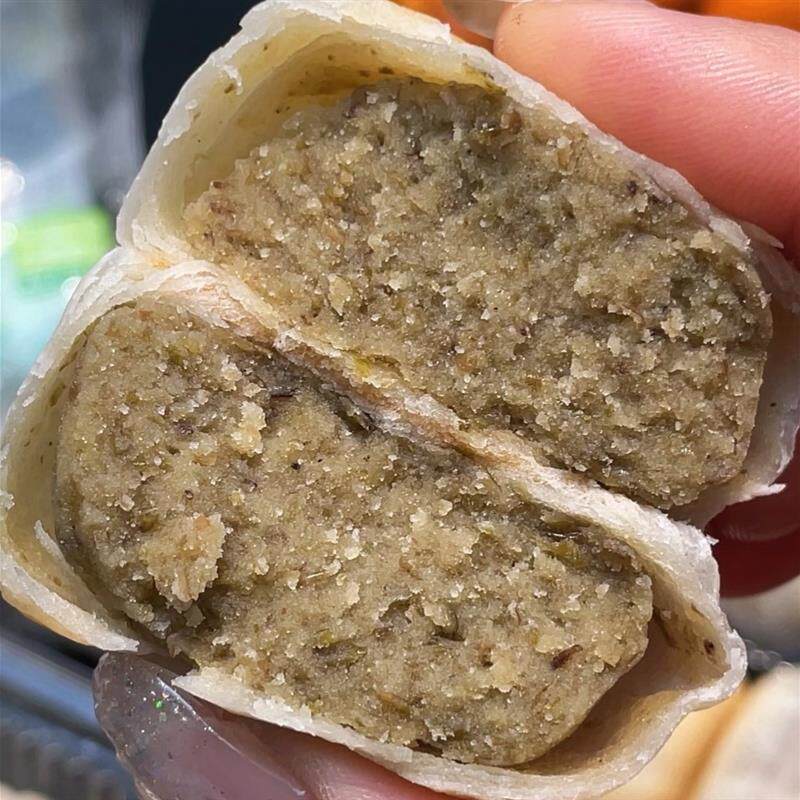 新货红豆饼绿豆饼地方特产