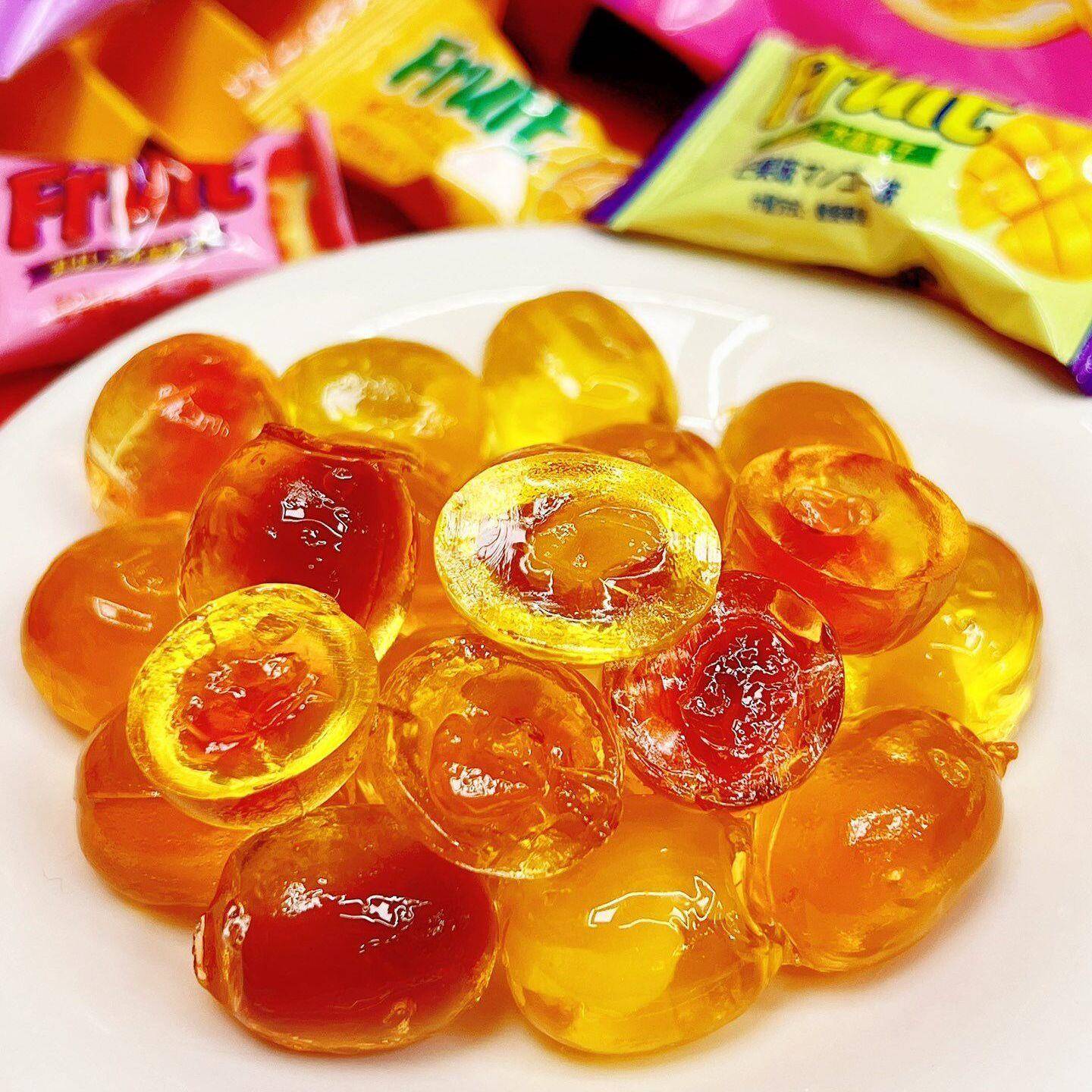 500g综合水果味软糖什锦味糖果零食礼物独立包装多口味年货送礼