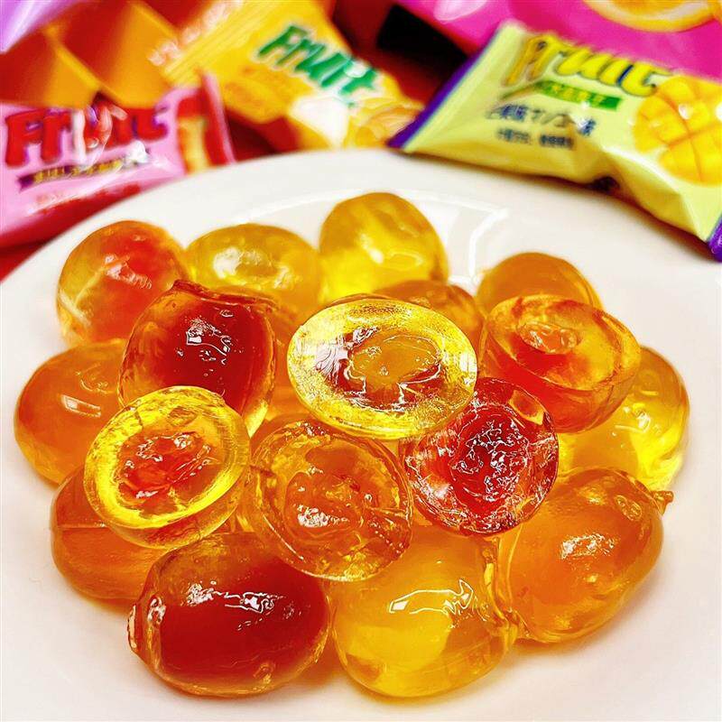 新货500g综合水果味软糖什锦味糖果零食礼物独立包装多口味年