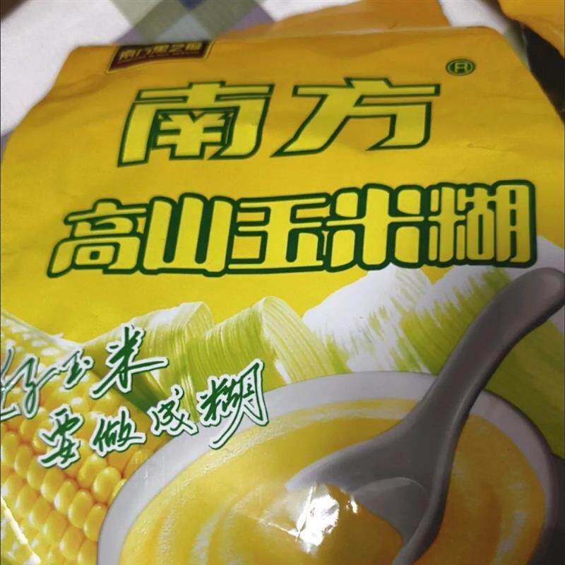 新货南方高山玉米糊600g