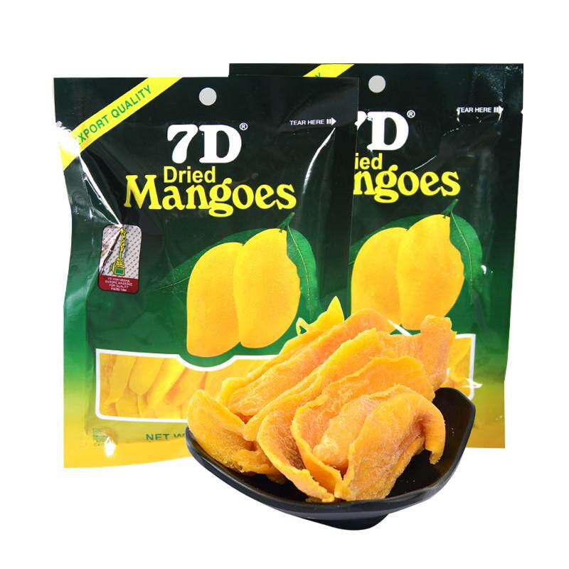 菲律宾芒果干100g一整箱水果干cebu进口零食品宿务蜜饯果脯特产