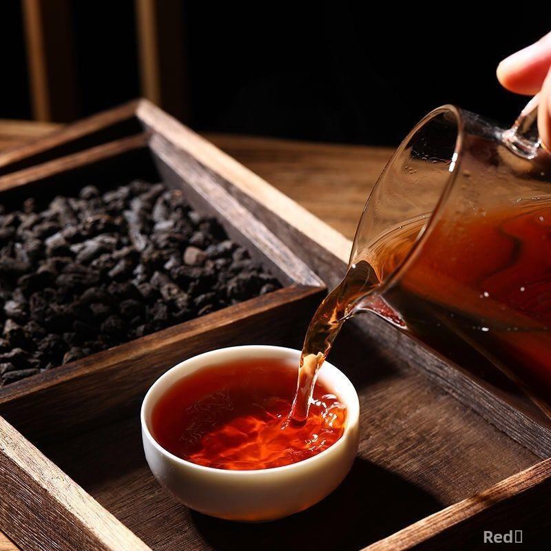 新枣碎银糯米香茶化石普洱茶熟茶云南古树老茶头茶饮包50个