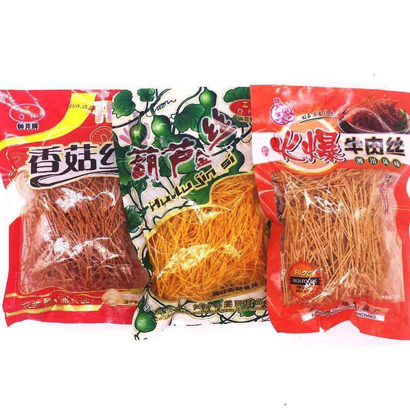 百味金丝辣条香辣丝16克怀旧8090小吃 香辣片包邮零食