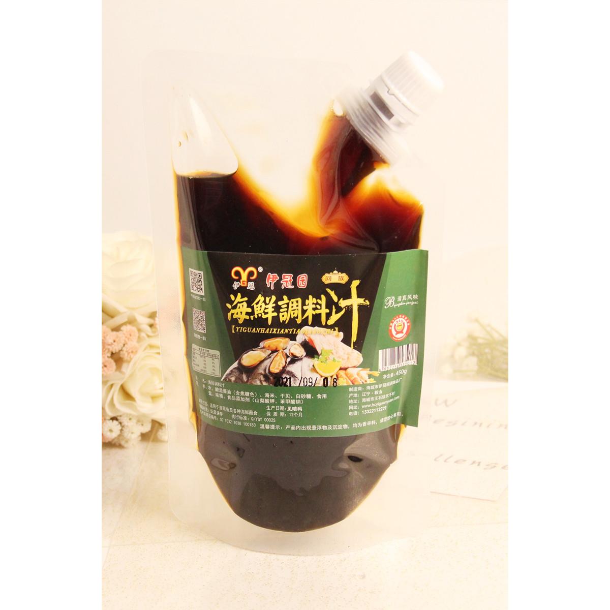 伊冠园火锅蘸料伊冠园海鲜汁火锅蘸料豆捞汁手打虾滑炒菜拌菜调料