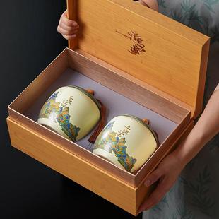 新茶碧螺春茶叶礼盒装高档明前绿茶特级浓香过年春节日送礼长辈