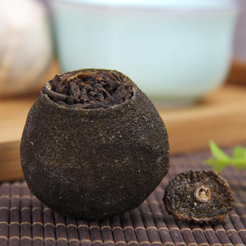 一斤装500G新会生晒小青柑普洱茶叶熟茶陈皮柑普茶罐装买2送杯