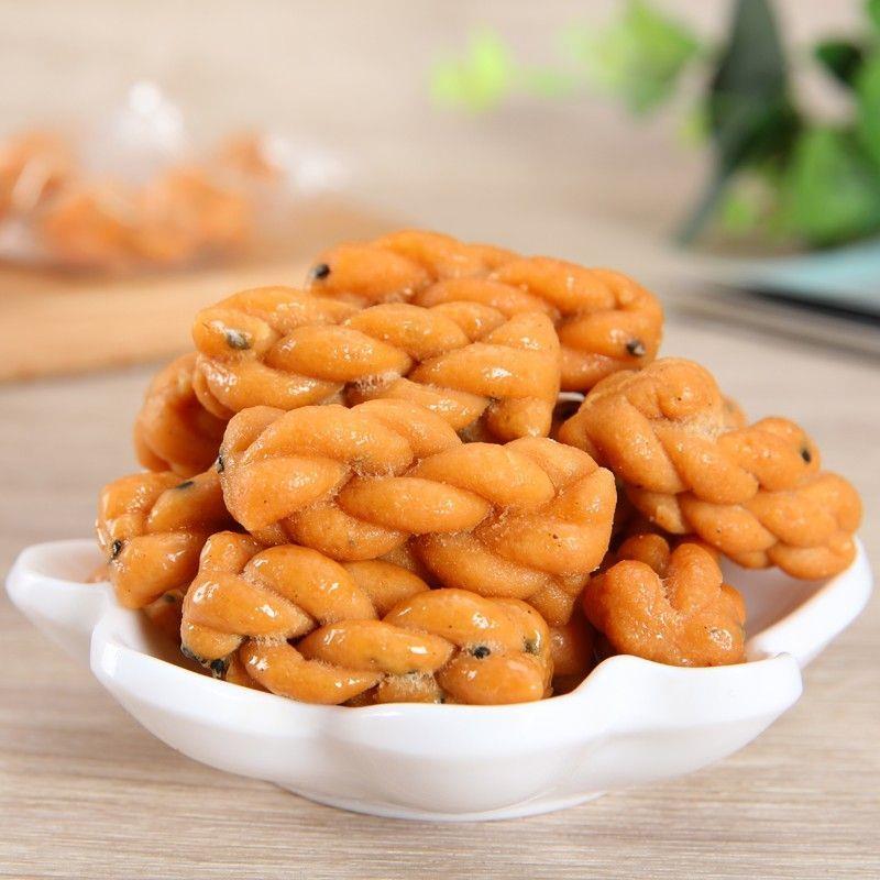 今喜客馋嘴小麻花独立包装蜂蜜芝麻味解馋小零食整箱宿舍网红368g