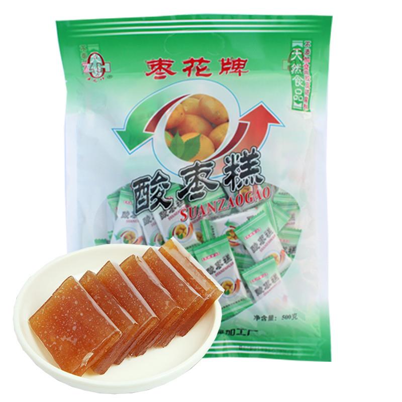 新货江西枣花牌酸枣糕野生