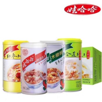 新货娃哈哈藜麦牛奶八宝粥