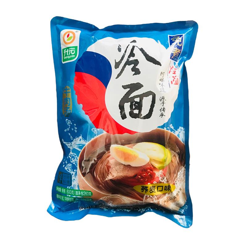 新货荞麦小麦韩式朝鲜冷面