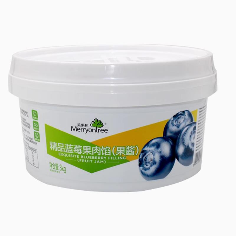 果酱夹心面包美果树蓝莓果馅烘焙专用商用蛋糕夹心果酱面包西点装
