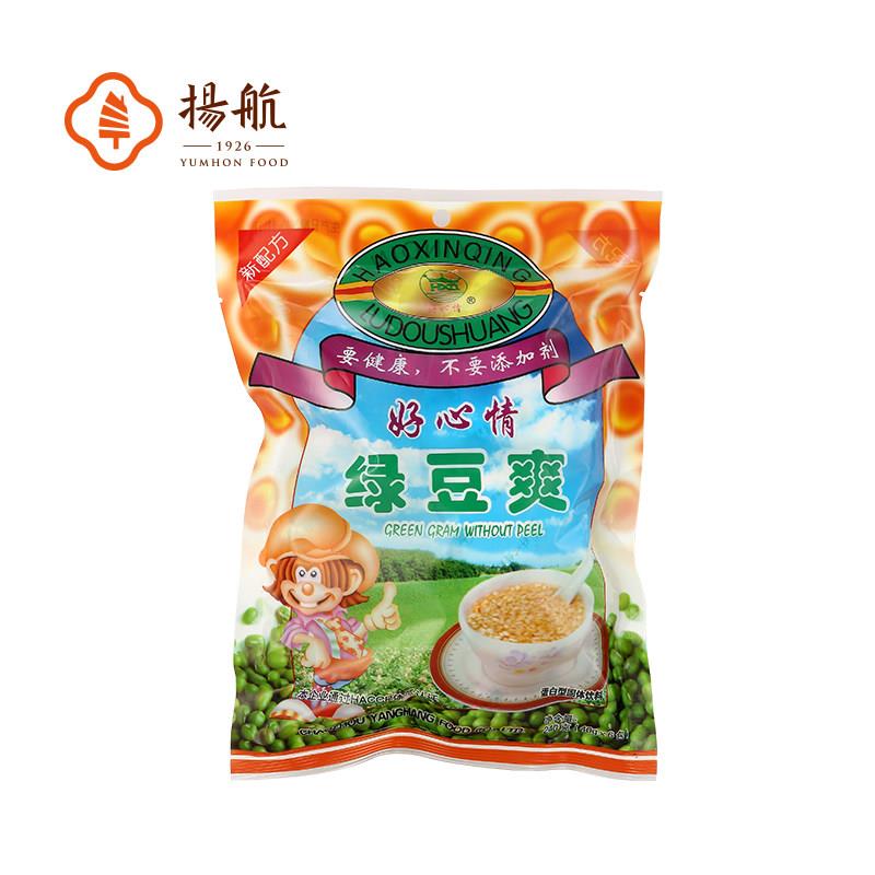 扬航好心情绿豆爽潮汕特产老牌清补凉广东糖水早餐即食冲饮品袋装