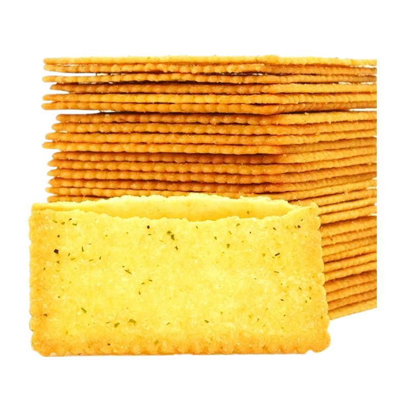 okashi薯工坊马铃薯土豆薄脆饼干海苔咸味鱿鱼大蒜味薯片早餐饼干