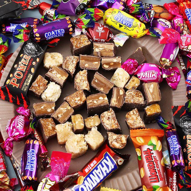 新货俄式风味混合装糖果巧