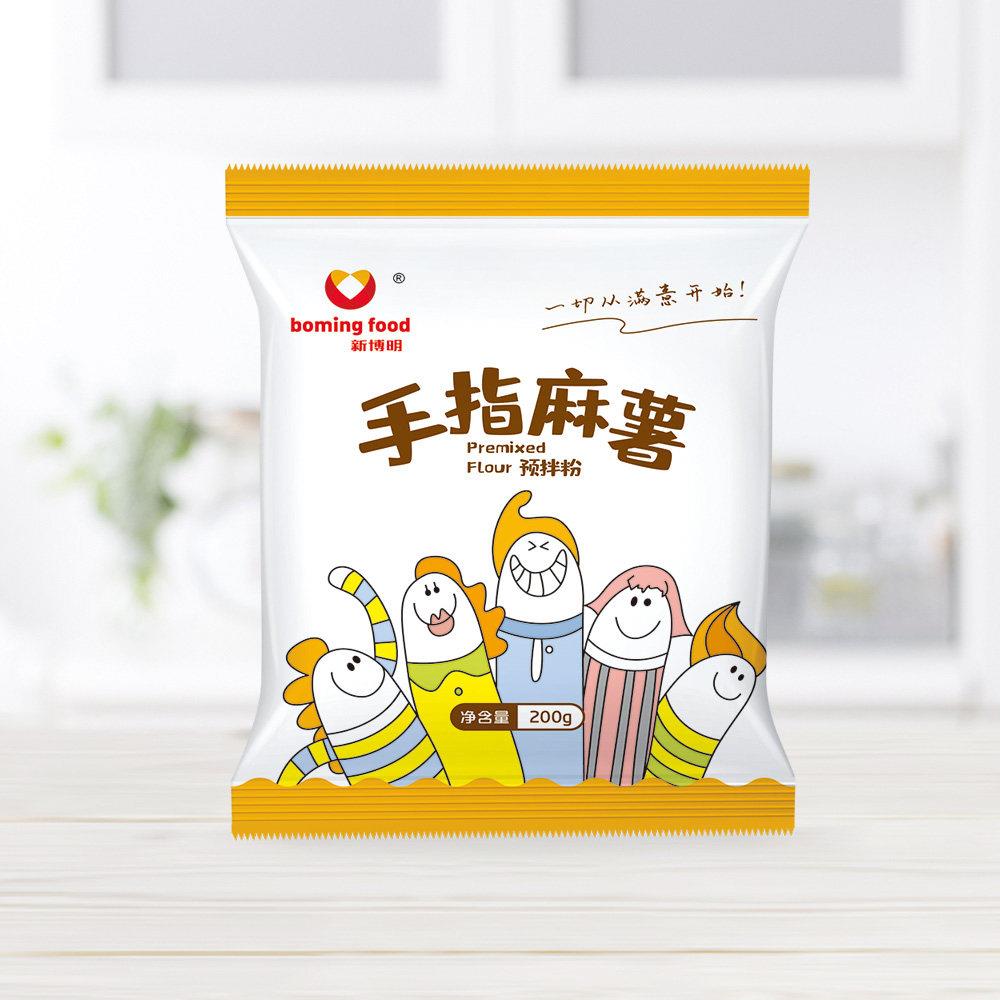 新博明手指麻薯预拌粉200g 家用韩式麻薯面包麻薯糕点粉烘焙原料